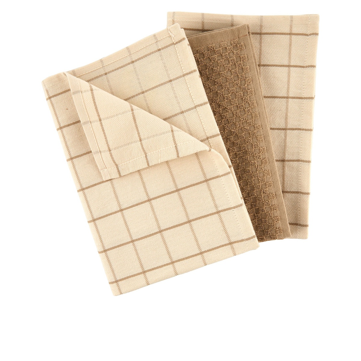 Bild 3 von CROFTON Strukturierte Geschirrtücher, 3er-Set