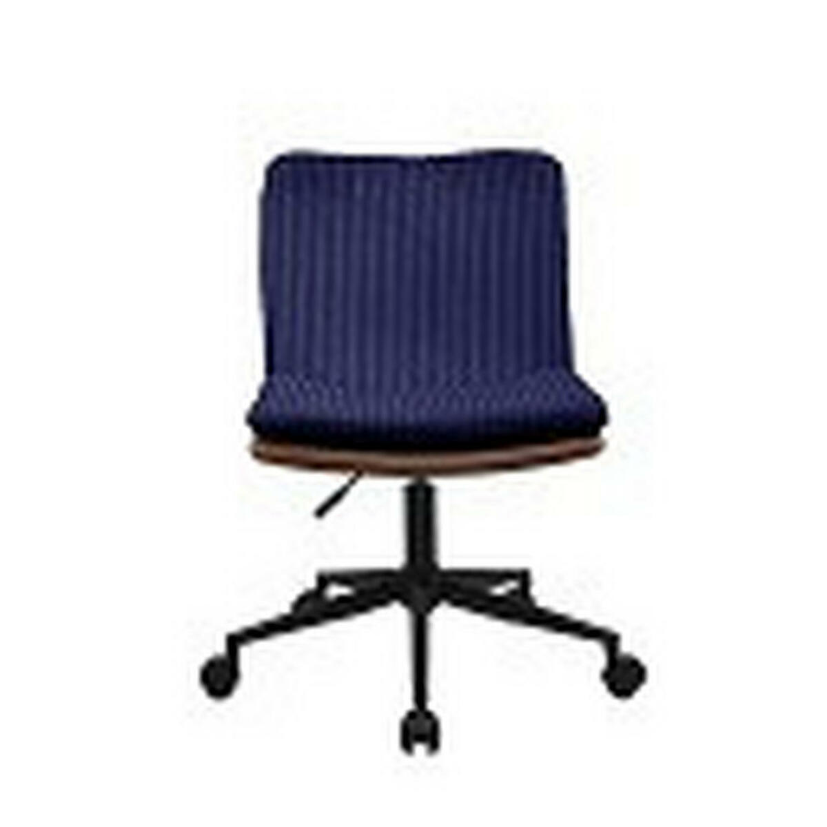 Bild 1 von Mid.you Drehstuhl, Braun, Weiß, Metall, Kunststoff, Textil, Drehkreuz, 42x98x45 cm, Sitzfläche 360° drehbar, Arbeitszimmer, Bürostühle, Drehstühle