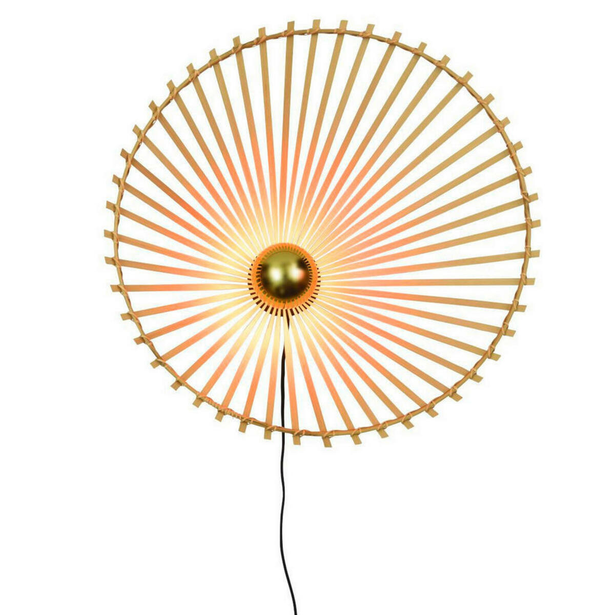 Bild 1 von Good & Mojo Wandleuchte Good&Mojo,Natur, 60 cm, LED-Leuchtmittel austauschbar, Lampen & Leuchten, Innenbeleuchtung, Spots & Strahler, Wandstrahler