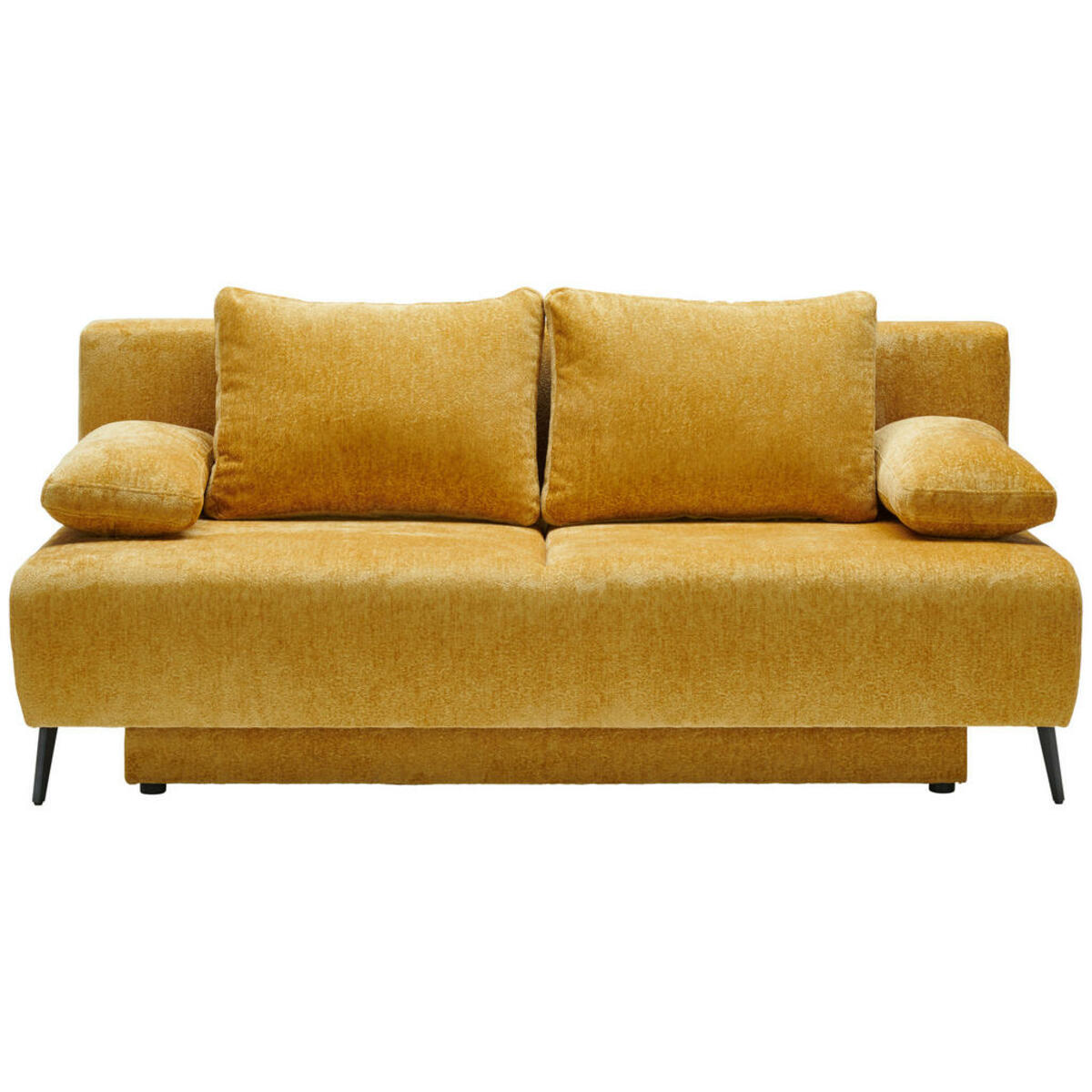 Bild 1 von Ti'me Schlafsofa, Gelb, Textil, 2-Sitzer, Füllung: Hohlfaser,Hohlfaser, 200x90x100 cm, Liegefunktion, Rücken echt, Kinder & Jugendmöbel, Jugendmöbel, Jugendsofas