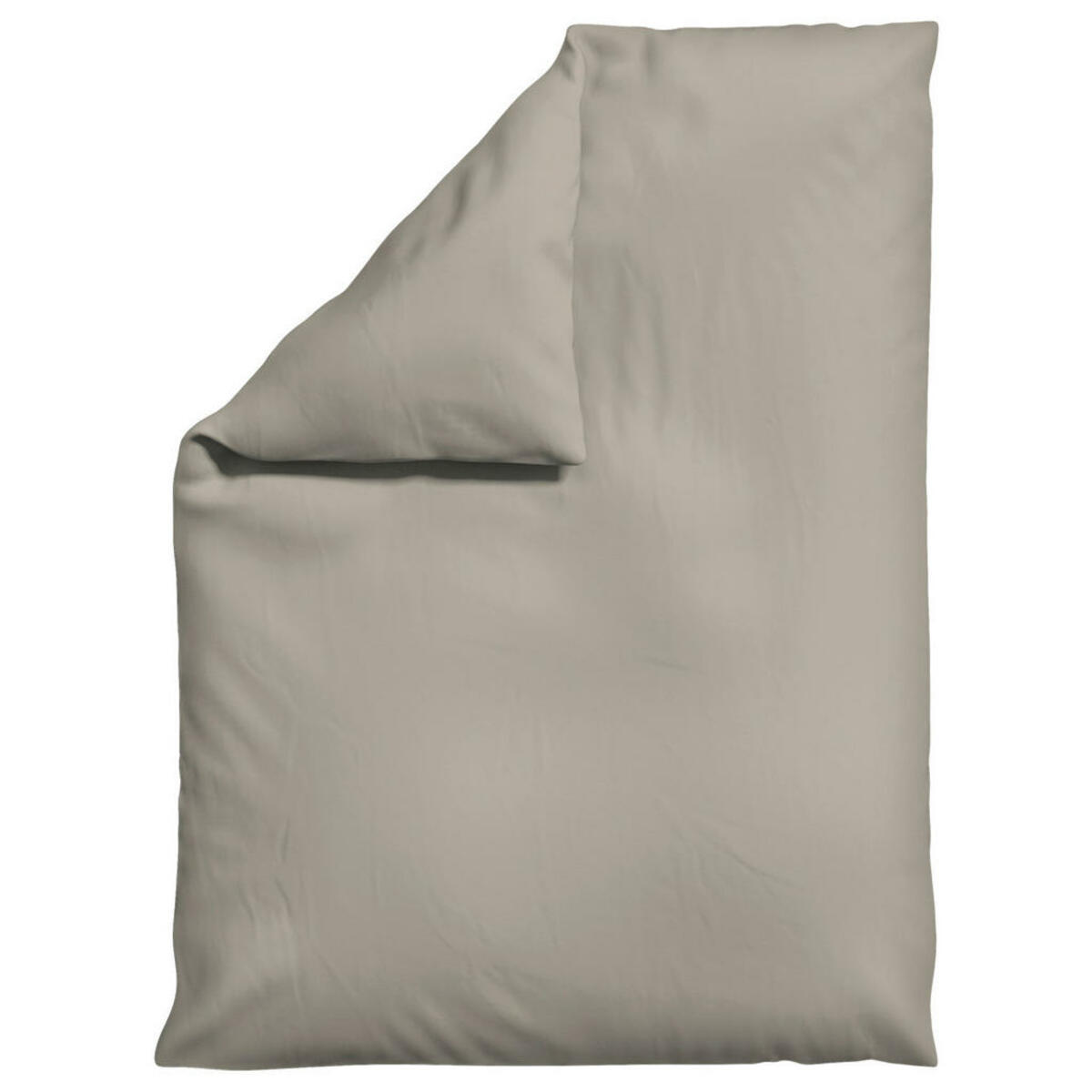 Bild 1 von Schlafgut Bettdeckenbezug Knitted Jersey, Taupe, Textil, Uni, 155 cm, Textiles Vertrauen - Oeko-Tex®, AZO-frei, Bsci, Oeko-Tex® Standard 100, pflegeleicht, atmungsaktiv, bügelleicht, schadstoffgep