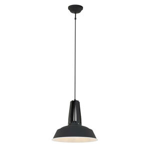 Pendelleuchte, Schwarz, Metall, 42x45-200x42 cm, höhenverstellbar, Lampen & Leuchten, Innenbeleuchtung, Hängelampen, Pendelleuchten