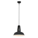 Bild 1 von Pendelleuchte, Schwarz, Metall, 42x45-200x42 cm, höhenverstellbar, Lampen & Leuchten, Innenbeleuchtung, Hängelampen, Pendelleuchten
