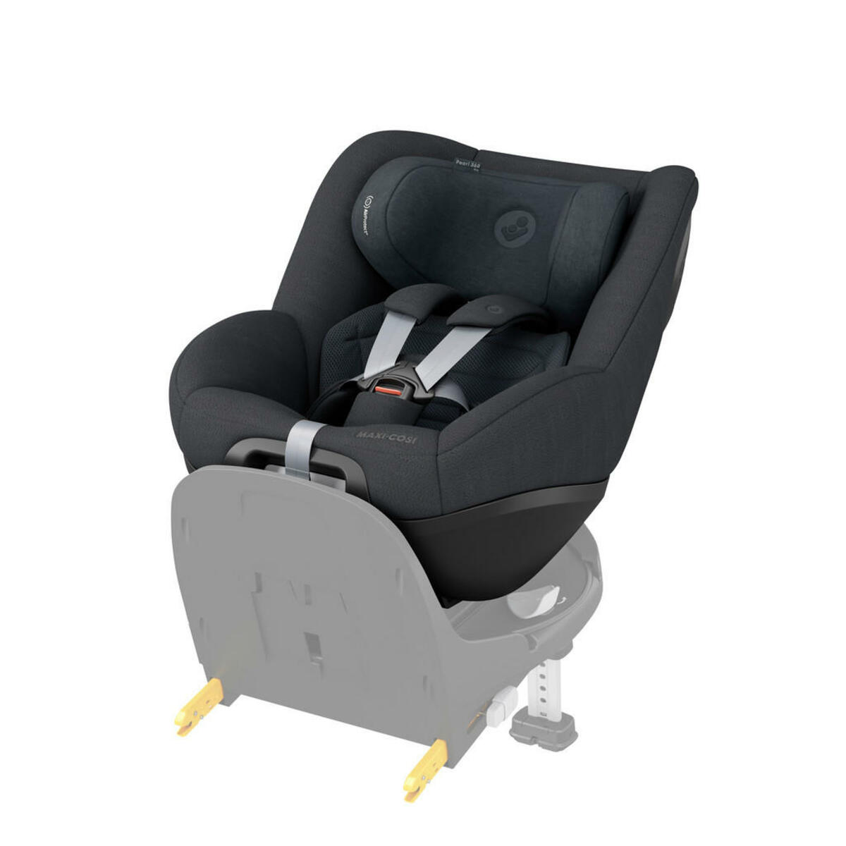 Bild 1 von Maxi-Cosi Kinderautositz Pearl 360 Pro, Graphit, Textil, 43.2x49.6x71.4 cm, ECE R 129 i-Size, 5-Punkt-Gurtsystem, abnehmbarer und waschbarer Bezug, Gurtlängenverstellung, optimaler Aufprallschutz, s