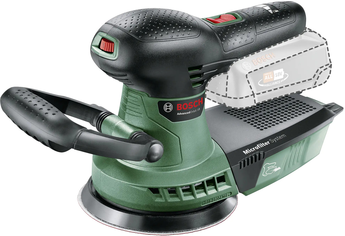 Bild 1 von Bosch Exzenterschleifer Advanced Orbit 18 18V Solo