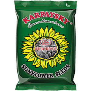 Geröstete schwarze Sonnenblumenkerne mit Schale "Karpaysky o...