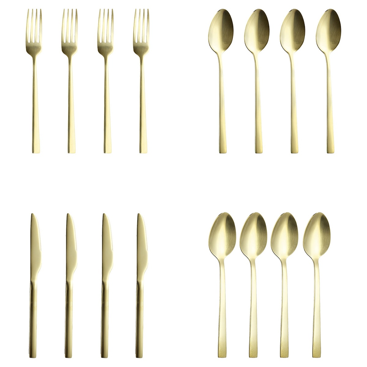 Bild 2 von CROFTON CHEF’S COLLECTION Trendy-Besteckset, 16er-Set