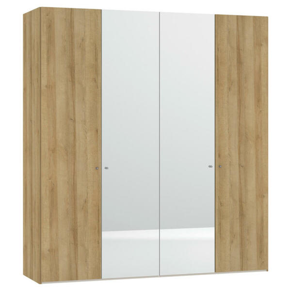 Bild 1 von Jutzler Drehtürenschrank, Eiche, Holzwerkstoff, 2 Fächer, 203x220x59 cm, Typenauswahl, Beimöbel erhältlich, umfangreiches Zubehör in verschiedenen Holzarten Größen Holzdekoren individuell plan