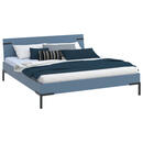 Bild 1 von Xora Bett Primolar, Blau, Metall, 180x200 cm, in verschiedenen Holzdekoren erhältlich, Größen für Lattenrost geeignet, Schlafzimmer, Betten, Futonbetten
