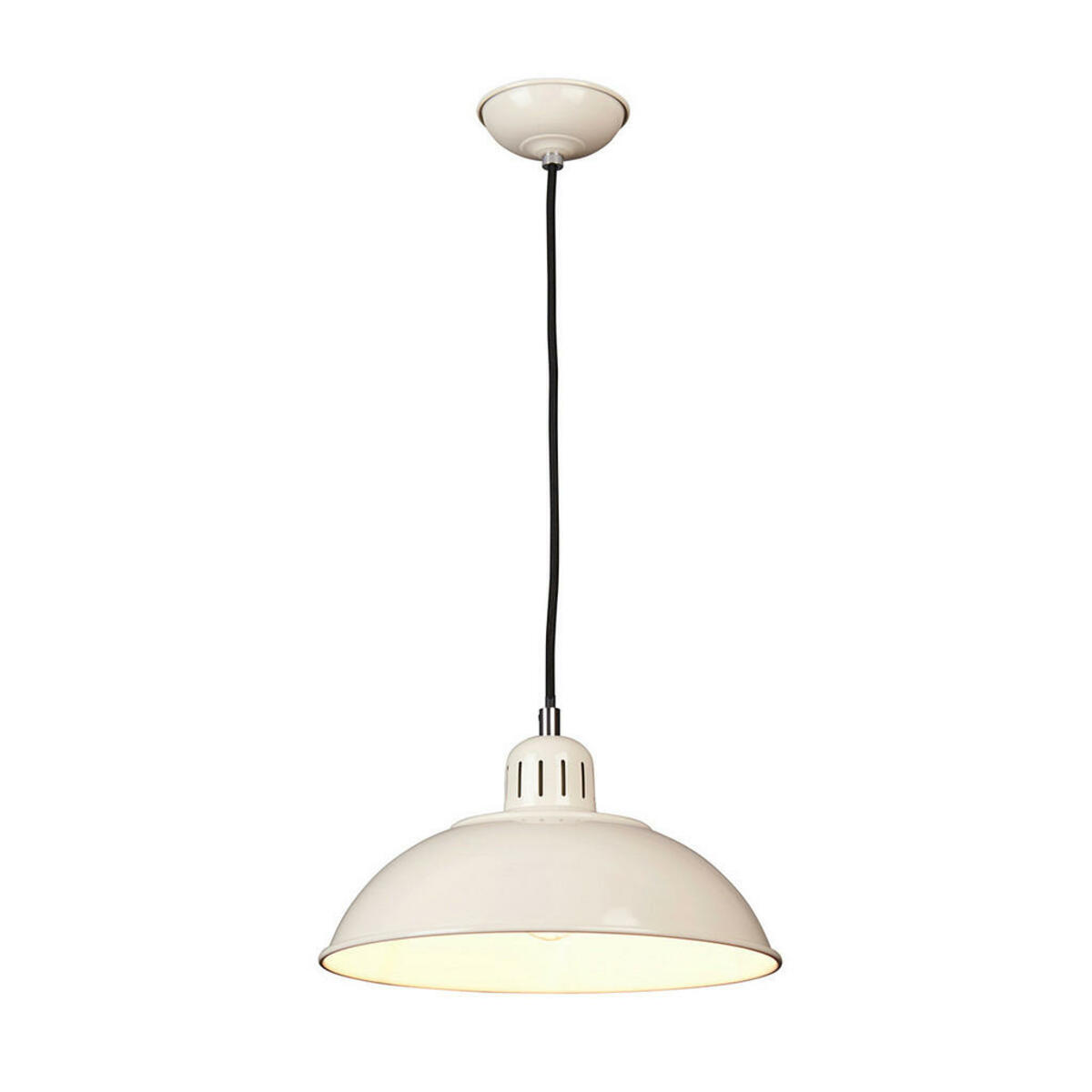 Bild 1 von Hängeleuchte Elstead Franklin, Creme, Metall, 29.9 cm, Grüner Punkt, RoHS, Lampen & Leuchten, Innenbeleuchtung, Hängelampen