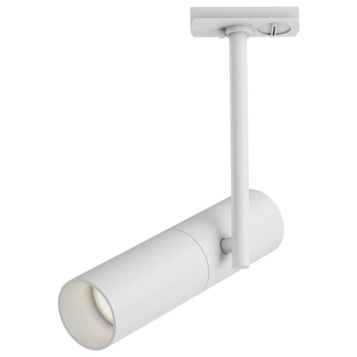 Bild 1 von Schienensystem-Strahler, Weiß, Metall, zylindrisch,zylindrisch, 8.1x28x20 cm, CE, schwenkbar, verstellbare Spotlights, Lampen & Leuchten, Innenbeleuchtung, Schienensysteme