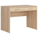 Bild 1 von Schreibtisch, Sonoma Eiche, Kunststoff, 2 Schubladen, rechteckig, Wange, 59x76 cm, Arbeitszimmer, Schreibtische, Bürotische