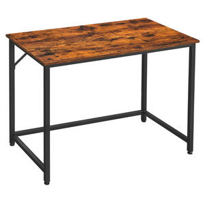 Boxxx Schreibtisch, Braun, Schwarz, Metall, Vintage, rechteckig, eckig, 50x75 cm, Arbeitszimmer, Schreibtische, Bürotische