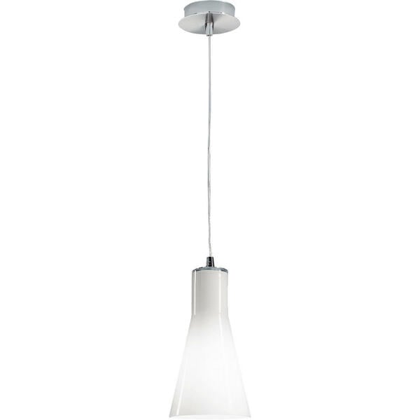 Bild 1 von Fabas Luce Pendelleuchte Diana, Weiß, Metall, Glas, 200 cm, ISO 9001, höhenverstellbar, Lampen & Leuchten, Innenbeleuchtung, Hängelampen, Pendelleuchten