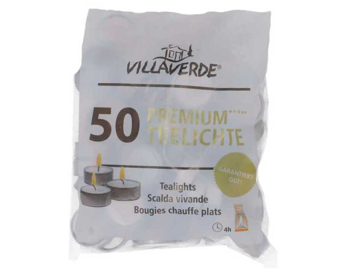 Bild 1 von Teelichte 50er weiß, 4h Brenndauer