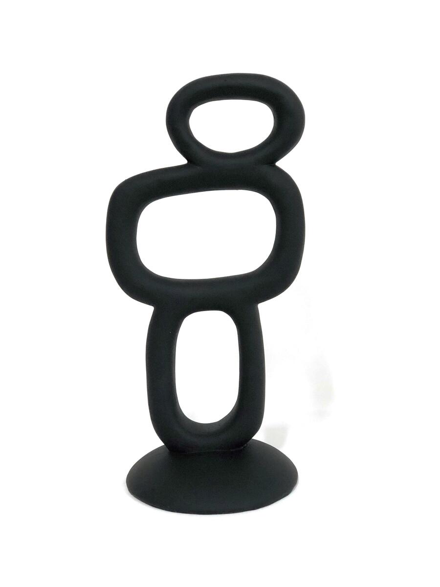 Bild 1 von Skulptur Nele in Schwarz, Schwarz