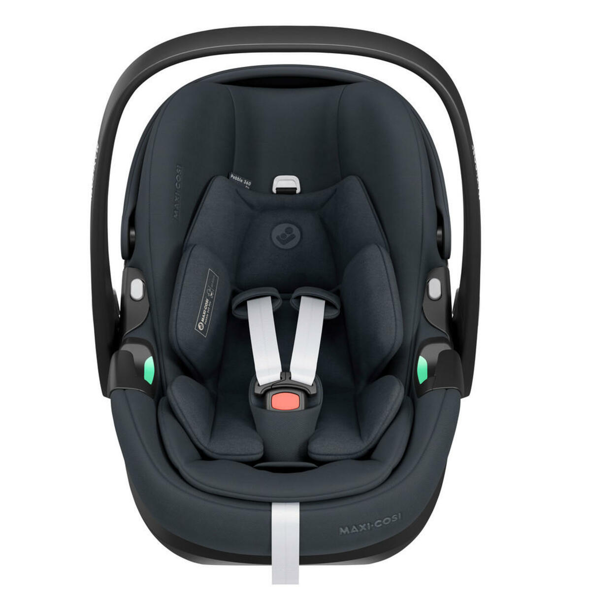 Bild 1 von Maxi-Cosi Babyschale Pebble 360 Pro, Schwarz, Textil, 44x75x58 cm, ECE R 129 i-Size, schnell und leicht im Auto montierbar, verstellbare Sitz- Schlafpositionen, Isofix-Befestigung, 3-Punkt-Gurt, abne