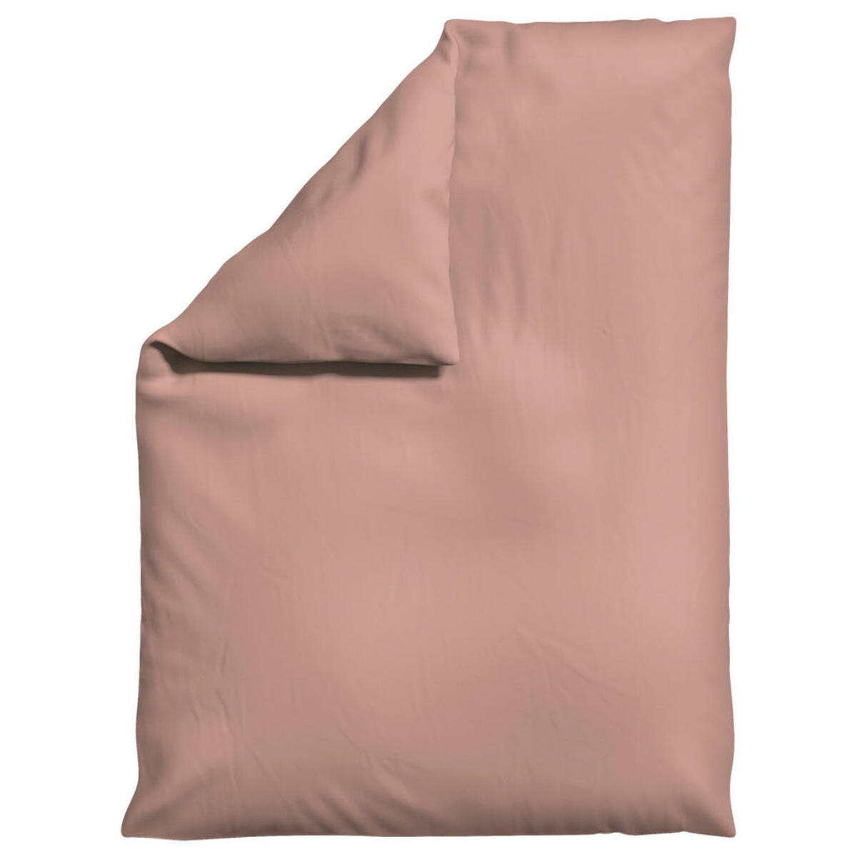 Bild 1 von Schlafgut Bettdeckenbezug Woven Satin, Dunkelrosa, Textil, Uni, 155 cm, Textiles Vertrauen - Oeko-Tex®, AZO-frei, Bsci, Oeko-Tex® Standard 100, pflegeleicht, atmungsaktiv, bügelleicht, schadstoffg