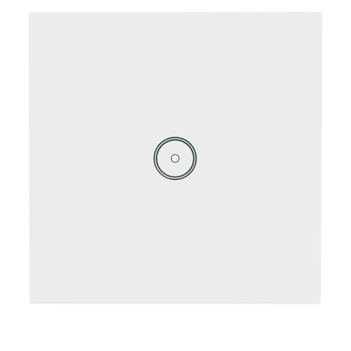 Bild 1 von Unitec WIFI Touch Schalter weiß Glasoptik steuerbar per Tuya-App
