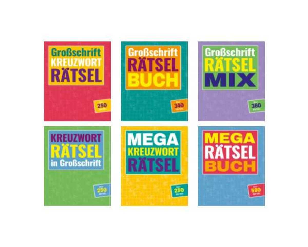 Bild 1 von Rätselbuch 288S. 21x28cm, verschiedene Titel