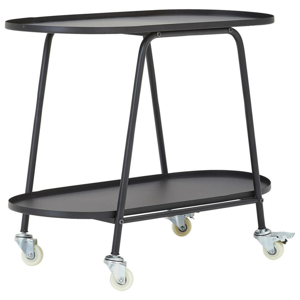 Bild 1 von Xora Regal, Schwarz, Metall, 2 Fächer, 70x53.5x34 cm, Bsci, Typenauswahl, Arbeitszimmer, Büroregale, Bücherregale