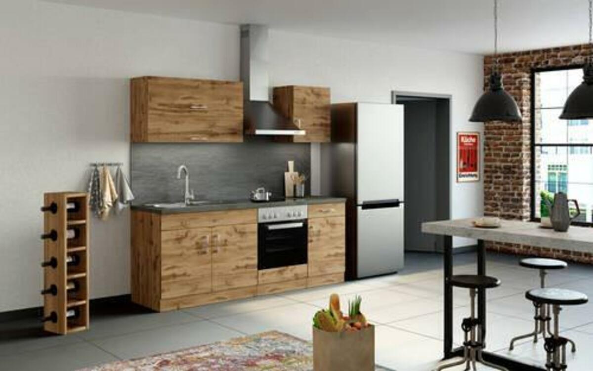 Bild 1 von Küchenleerblock 'Sorrento' , Eichefarben, Eichefarben