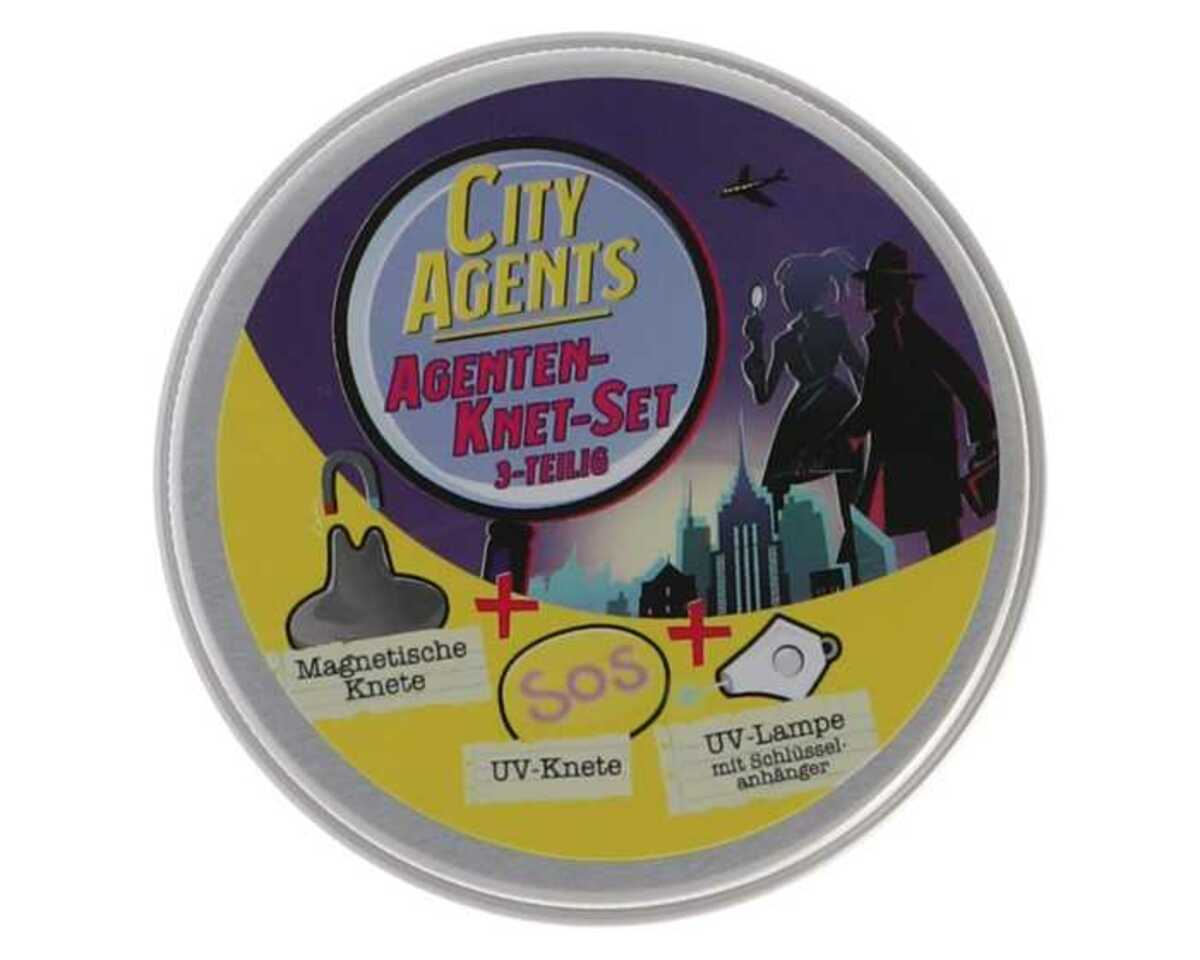 Bild 1 von Agenten Knet-Set 3tlg. City Agents