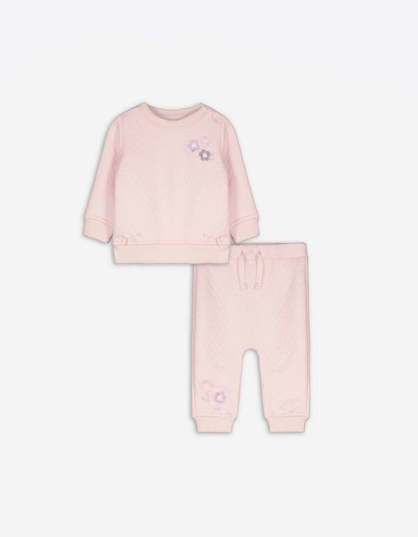 Bild 1 von Baby Set aus Sweatshirt und Hose - Stickereien