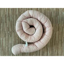 Bild 1 von Bebe's Collection Nestchenschlange Prinz & Prinzessin 2023, Rosa, Textil, Füllung: Polyester, Oeko-Tex® Standard 100, Babyheimtextilien, Babynestchen, Nestchenschlange