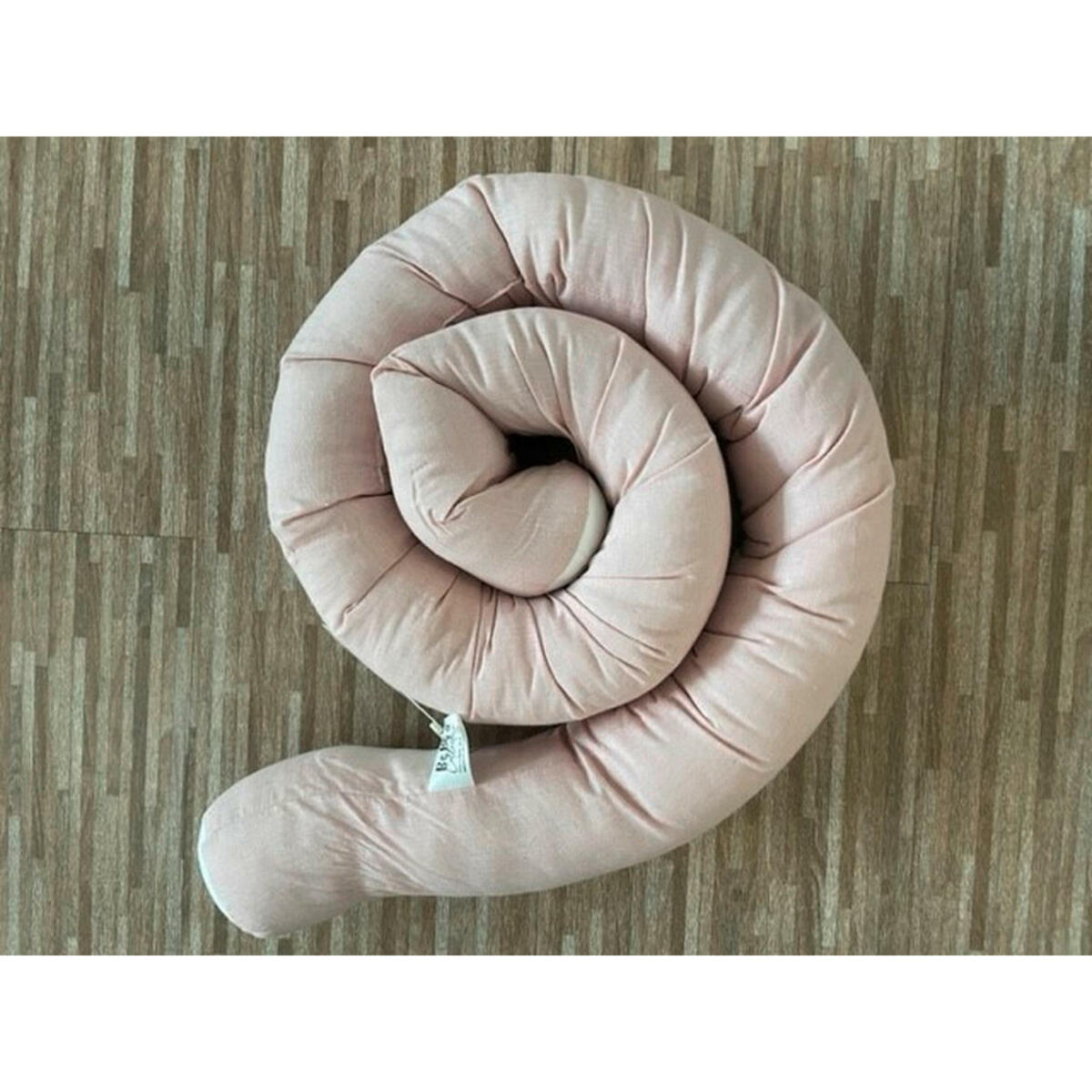 Bild 1 von Bebe's Collection Nestchenschlange Prinz & Prinzessin 2023, Rosa, Textil, Füllung: Polyester, Oeko-Tex® Standard 100, Babyheimtextilien, Babynestchen, Nestchenschlange