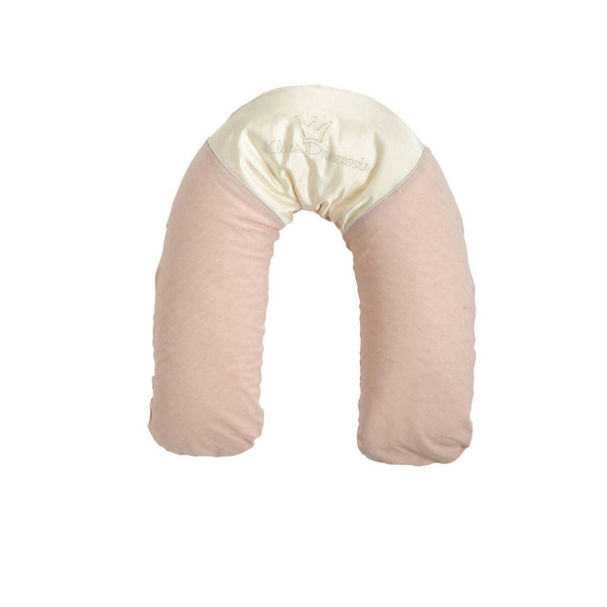 Bild 1 von Bebe's Collection Stillkissen Prinz & Prinzessin, Rosa, Textil, 48 L, Füllung: Mikroperlen,Mikroperlen, 40 cm, Oeko-Tex® Standard 100, Bezug abnehmbar, waschbar, schadstoffgeprüft, mit Reißversch