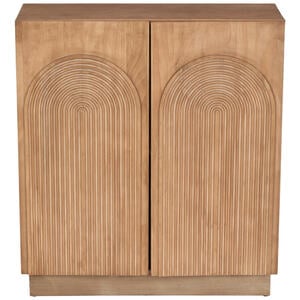 Mid.you Kommode, Natur, Holzwerkstoff, Tanne, furniert, 2 Fächer, 80x88x31 cm, Wohnzimmer, Kommoden & Sideboards, Kommoden