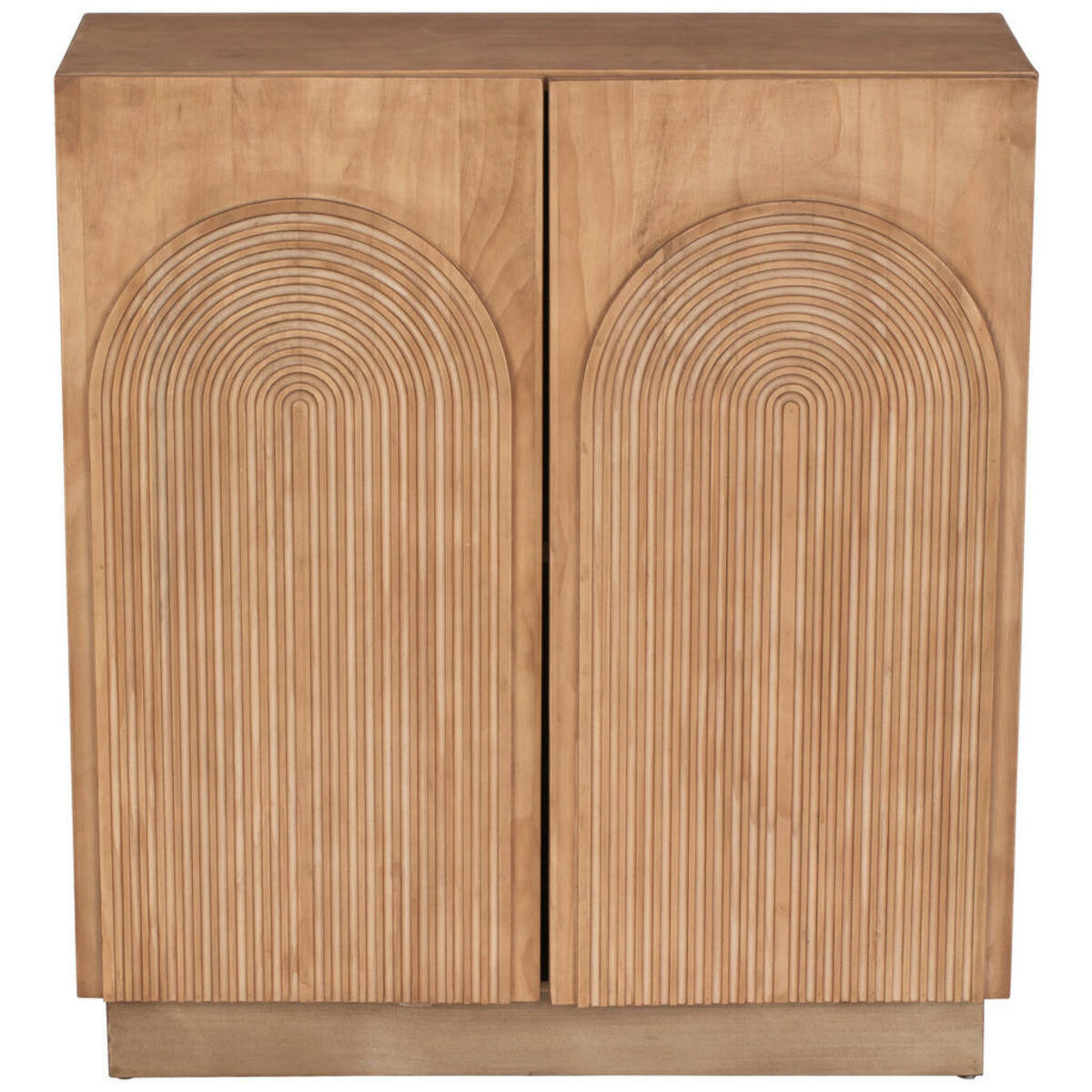 Bild 1 von Mid.you Kommode, Natur, Holzwerkstoff, Tanne, furniert, 2 Fächer, 80x88x31 cm, Wohnzimmer, Kommoden & Sideboards, Kommoden
