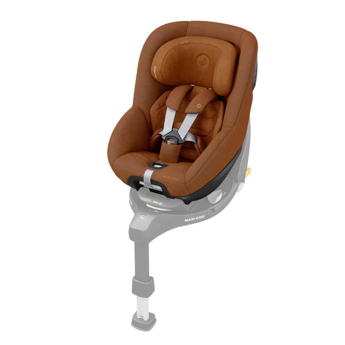 Bild 1 von Maxi-Cosi Kinderautositz Pearl 360 Pro, Cognac, Textil, 43.2x49.6x71.4 cm, ECE R 129 i-Size, 5-Punkt-Gurtsystem, abnehmbarer und waschbarer Bezug, Gurtlängenverstellung, optimaler Aufprallschutz, sc