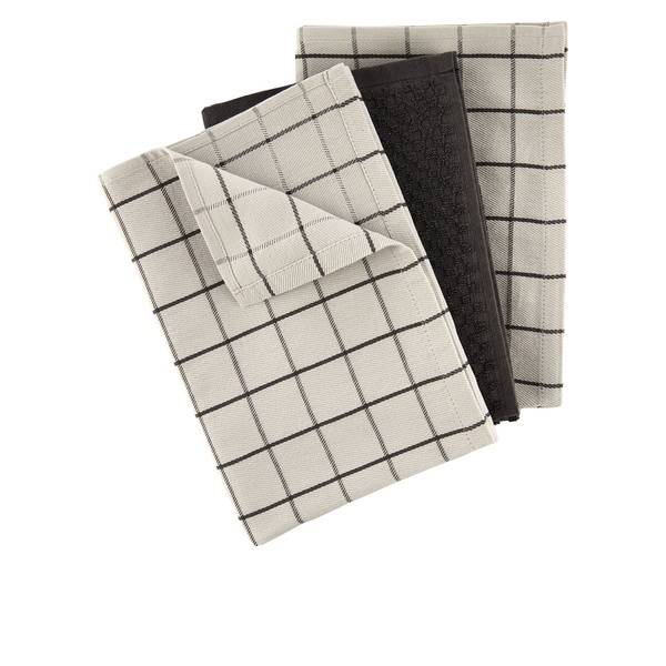 Bild 2 von CROFTON Strukturierte Geschirrtücher, 3er-Set