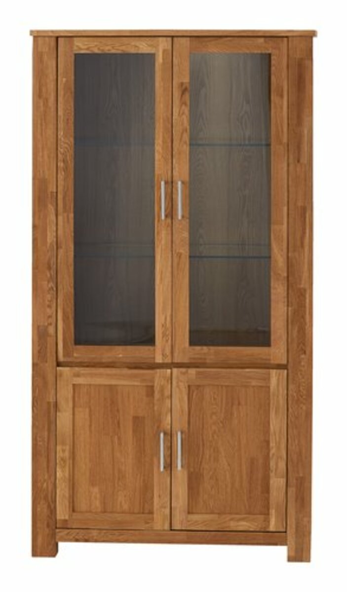 Bild 4 von Vitrine OLDE 2 Türen + 2 Glastüren Eiche