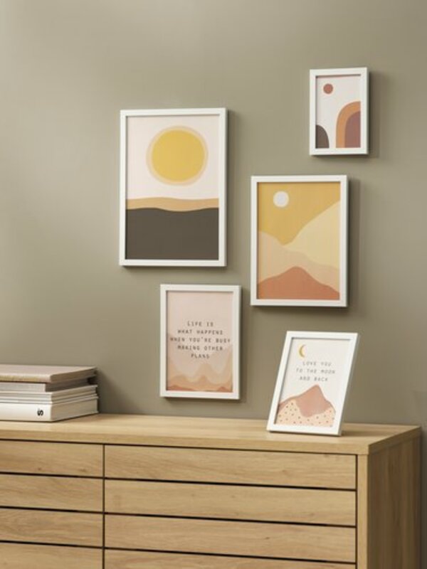 Bild 2 von Bilderrahmen VALTER 15x21cm weiß