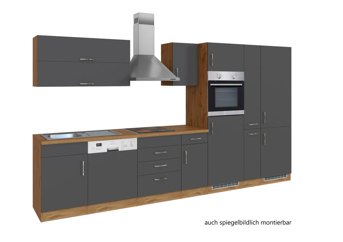 Bild 1 von Küchenblock 'Sorretno' , Anthrazit, Anthrazit