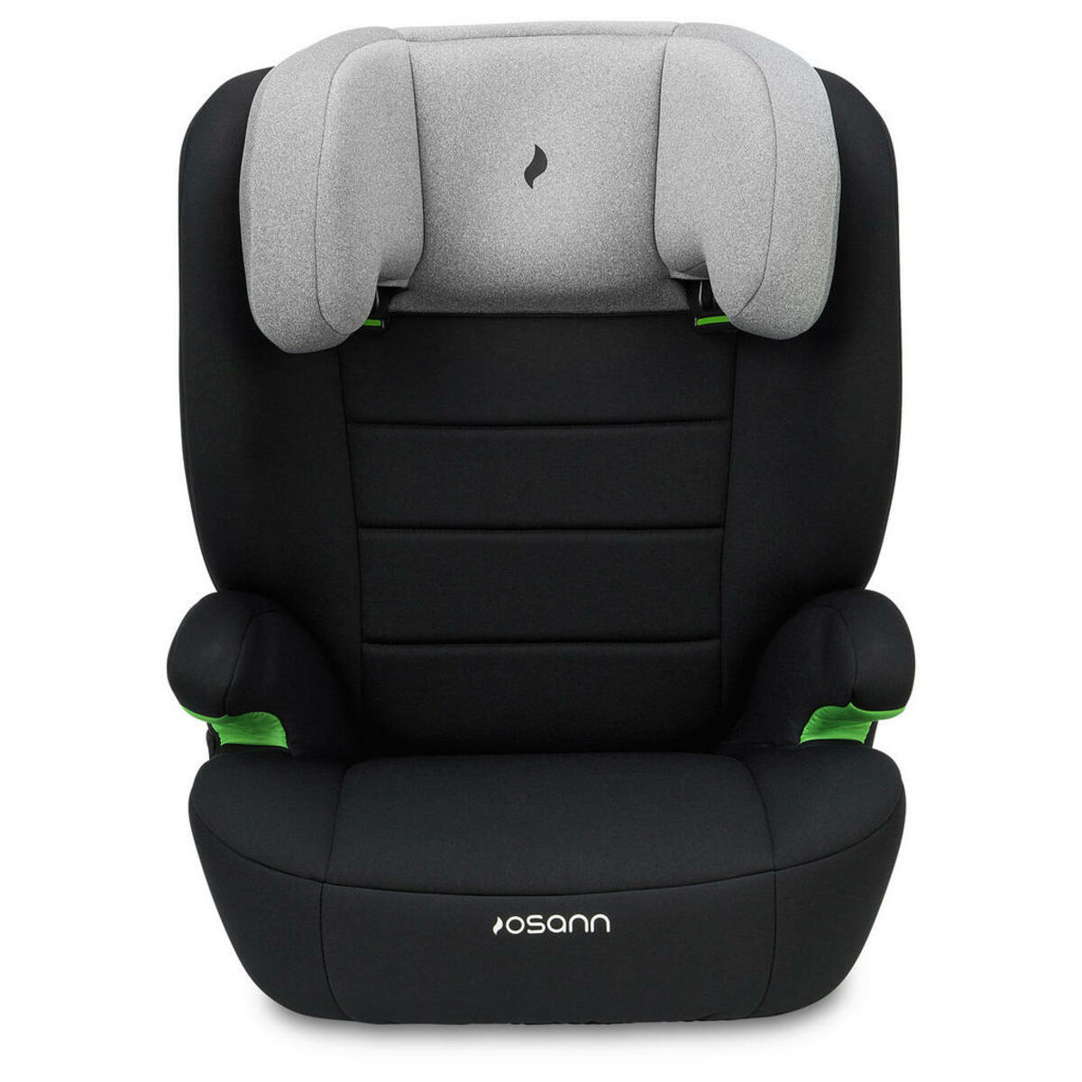 Bild 1 von Osann Kinderautositz Musca ECR R 129 i-SIZE, Schwarz, Hellgrau, Textil, Füllung: Polyester, 44x55x43 cm, ECE R 129 i-Size, abnehmbarer und waschbarer Bezug, höhenverstellbare Kopfstütze, optimaler