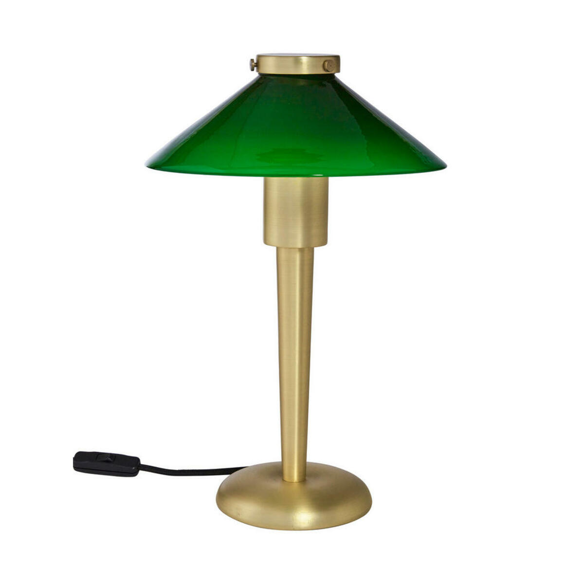 Bild 1 von Tischleuchte PR Home August, Grün, Glas, 25x34x25 cm, Lampen & Leuchten, Innenbeleuchtung, Tischlampen, Tischlampen