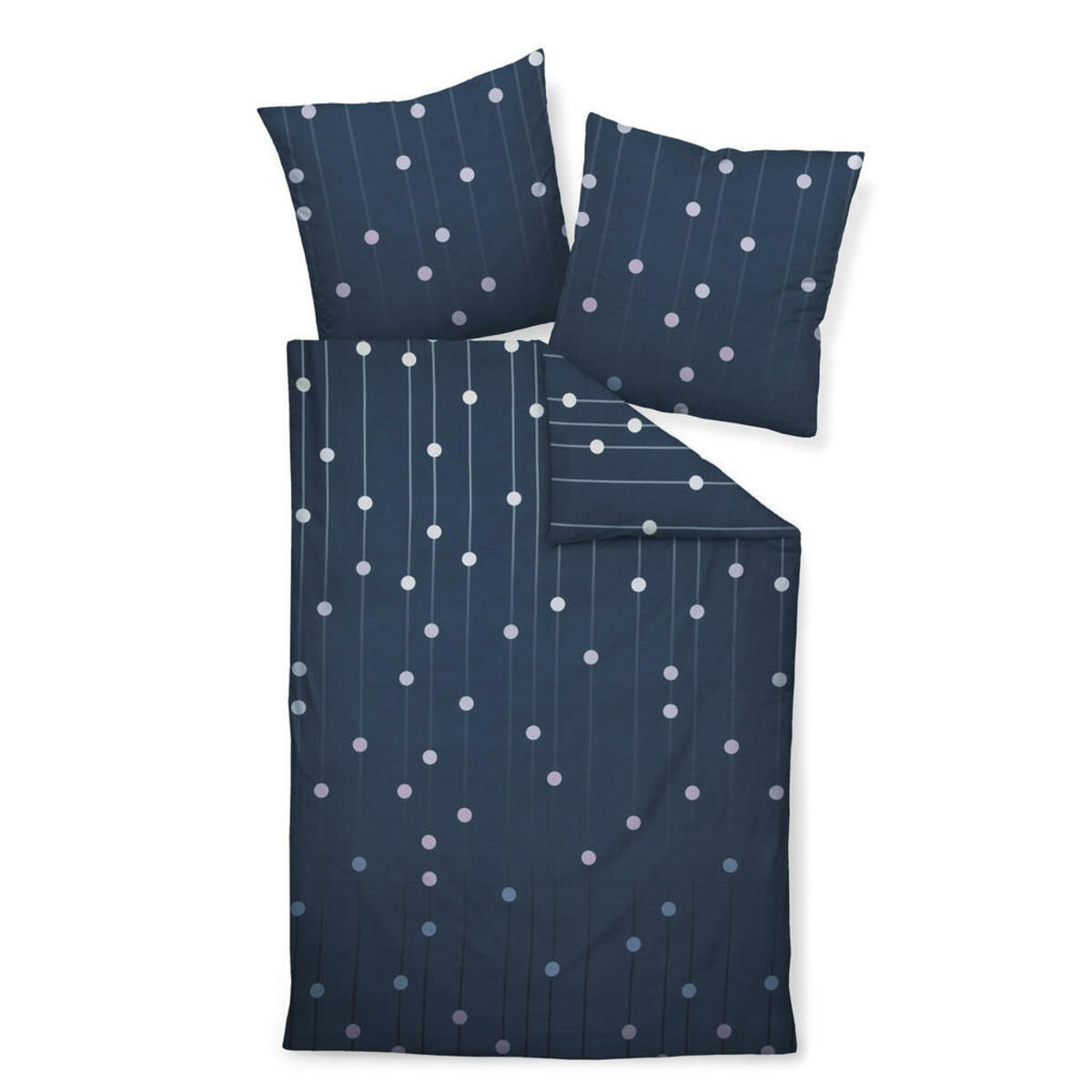 Bild 1 von Janine Bettwäsche J.d., Lila, Textil, Graphik, 155 cm, Textiles Vertrauen - Oeko-Tex®, bügelfrei, pflegeleicht, atmungsaktiv, hautfreundlich, saugfähig, schadstoffgeprüft, Schlaftextilien, Bettw