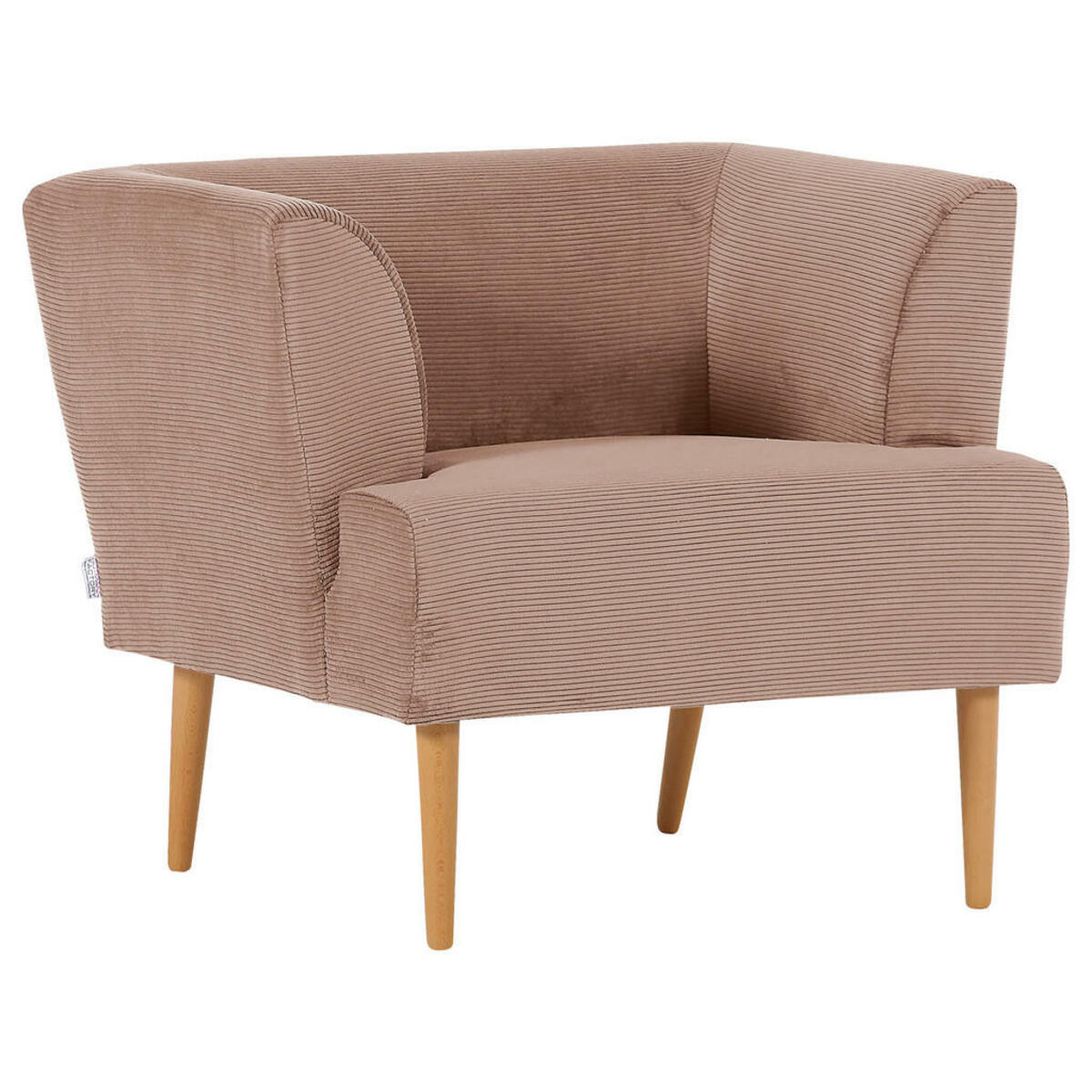 Bild 1 von Hom`in Sessel, Rosa, Textil, Buche, massiv, 85x71x80 cm, Stoffauswahl, Wohnzimmer, Sessel, Polstersessel