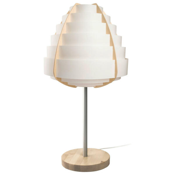 Bild 1 von Mid.you Tischleuchte, Weiß, Holz, Kunststoff, 30x30 cm, Lampen & Leuchten, Innenbeleuchtung, Tischlampen, Tischlampen