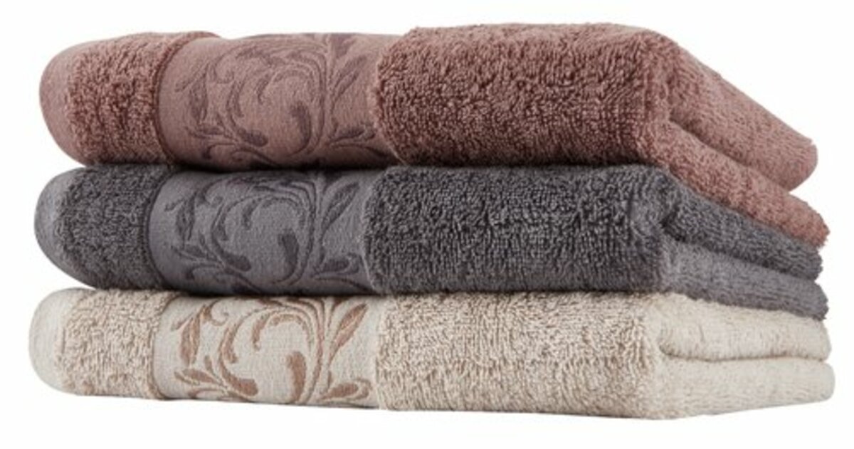 Bild 3 von Handtuch MALPASO 50x100 grau KRONBORG