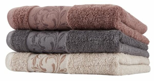 Bild 3 von Handtuch MALPASO 50x100 grau KRONBORG