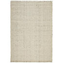 Bild 1 von Linea Natura Handwebteppich, Weiß, Beige, Textil, Struktur, rechteckig, 70 cm, leicht zusammenrollbar, Teppiche & Böden, Teppiche, Naturteppiche