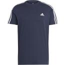Bild 1 von Adidas ESSENTIALS SINGLE JERSEY 3-STREIFEN T-Shirt Herren Blau