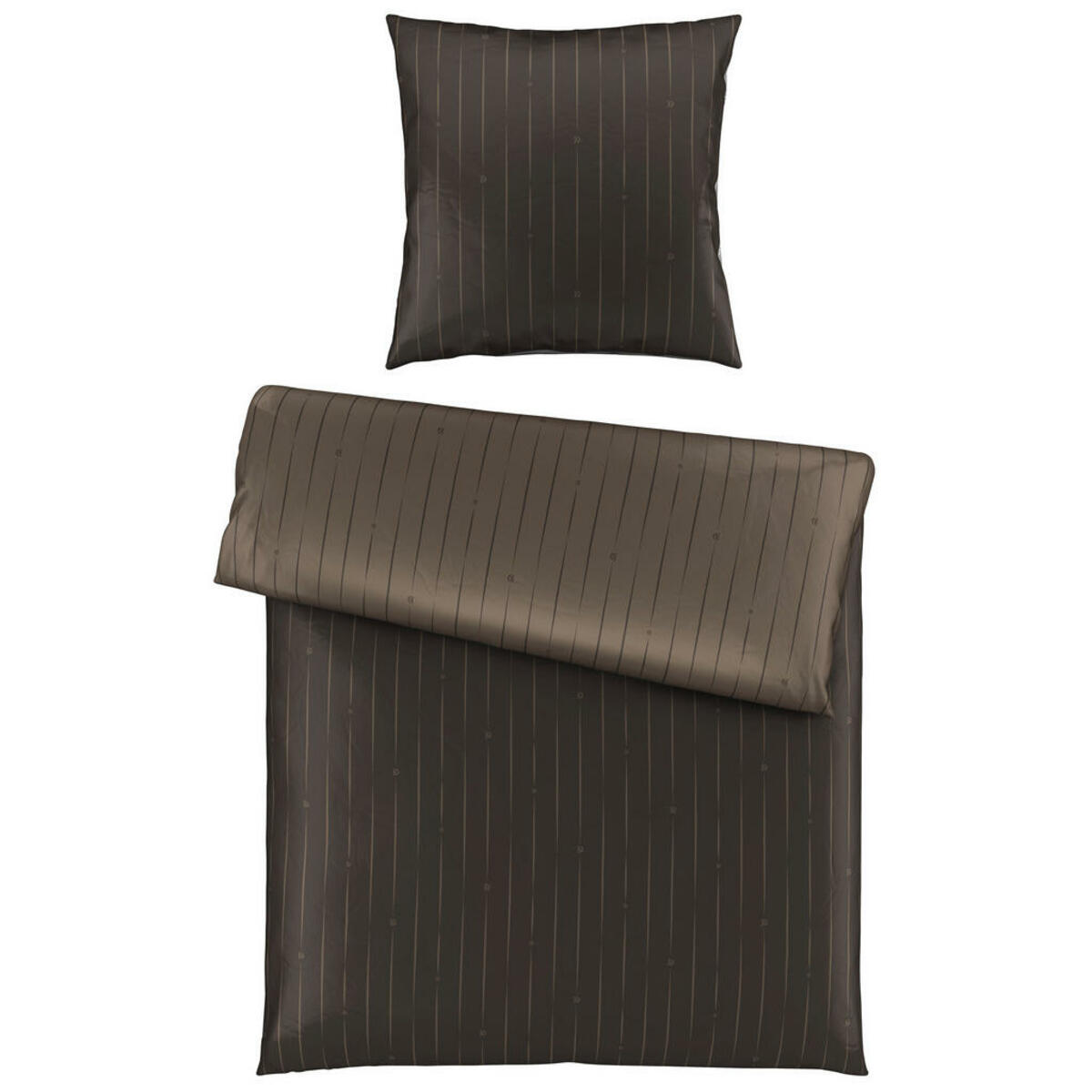 Bild 1 von Dieter Knoll Wendebettwäsche, Braun, Textil, Abstraktes, 155 cm, pflegeleicht, atmungsaktiv, Schlaftextilien, Bettwäsche, Bettwäsche