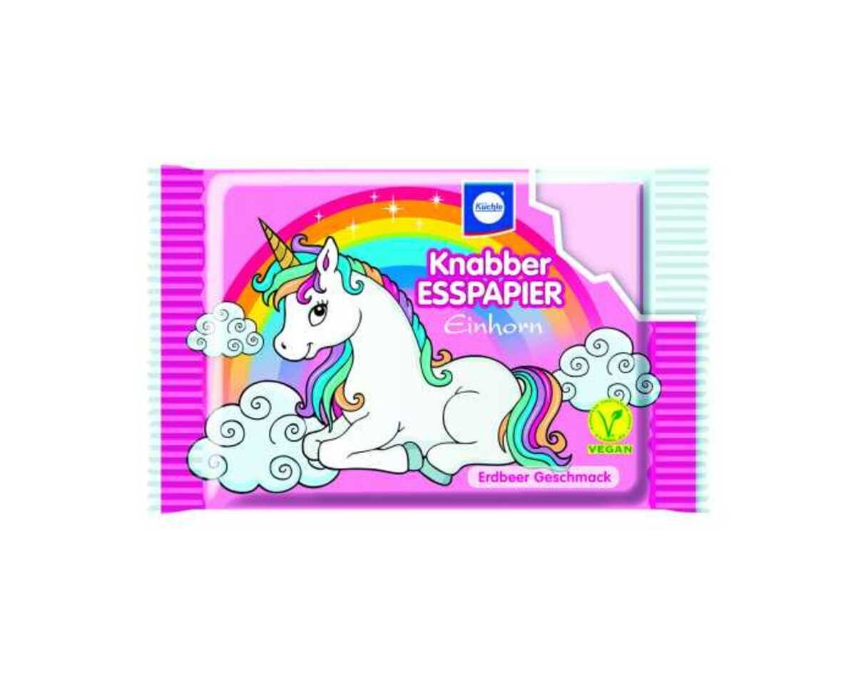 Bild 1 von Esspapier Einhorn 4fach