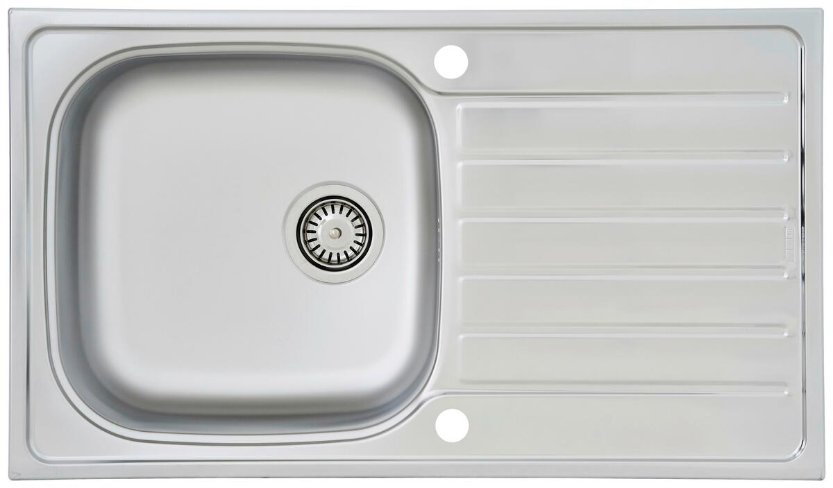 Bild 1 von Spüle Respekta 86x50 RESPEKTA EINBAUSPÜLE 86X50, Edelstahlfarben